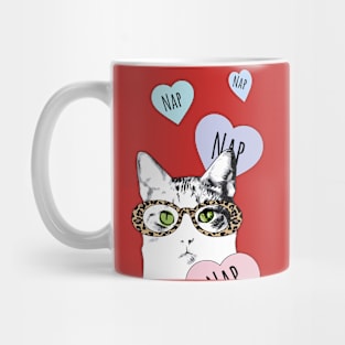 Be Mine Cat Feline Mug